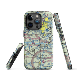 Perry Airport (MI89) VFR Sectional  Tough iPhone Case