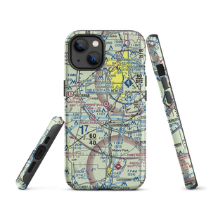 Perry Airport (MI89) VFR Sectional  Tough iPhone Case
