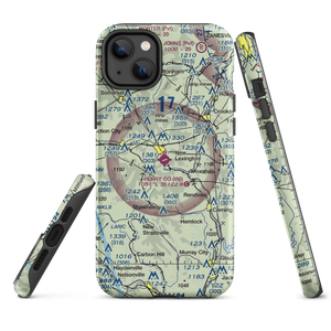 Perry County Airport (I86) VFR Sectional  Tough iPhone Case