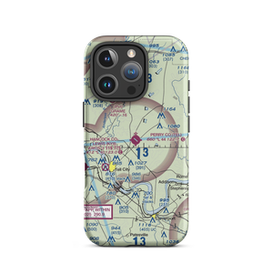 Perry County Municipal Airport (TEL) VFR Sectional  Tough iPhone Case