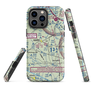 Perry International Airport (SC95) VFR Sectional  Tough iPhone Case