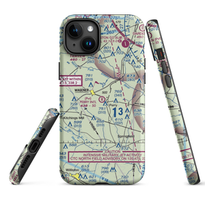 Perry International Airport (SC95) VFR Sectional  Tough iPhone Case