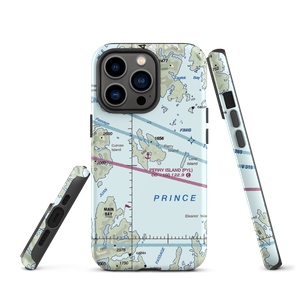 Perry Island Seaplane Base (PYL) VFR Sectional  Tough iPhone Case