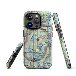 Perry Municipal Airport (F22) VFR Sectional  Tough iPhone Case