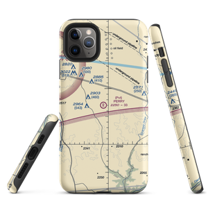 Perry Ranch Airport (4TA8) VFR Sectional  Tough iPhone Case