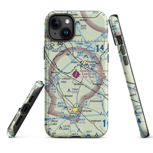 Perryville Regional Airport (PCD) VFR Sectional  Tough iPhone Case