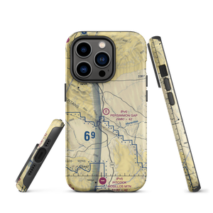 Persimmon Gap Ranch Airport (TA64) VFR Sectional  Tough iPhone Case