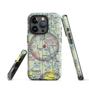 Person County Airport (TDF) VFR Sectional  Tough iPhone Case