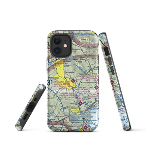 Petaluma Municipal Airport (O69) VFR Sectional  Tough iPhone Case