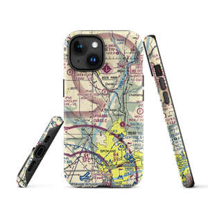 Pete's Airport (WN14) VFR Sectional  Tough iPhone Case