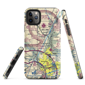 Pete's Airport (WN14) VFR Sectional  Tough iPhone Case