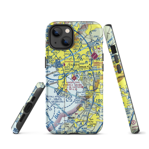 Peter O Knight Airport (TPF) VFR Sectional  Tough iPhone Case