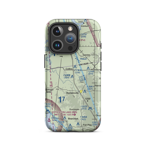 Peterman Airport (MU69) VFR Sectional  Tough iPhone Case