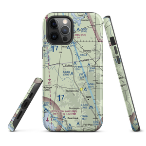 Peterman Airport (MU69) VFR Sectional  Tough iPhone Case