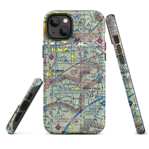 Petersburg Airport (OH29) VFR Sectional  Tough iPhone Case