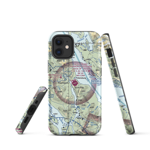 Petersburg James A Johnson Airport (PSG) VFR Sectional  Tough iPhone Case