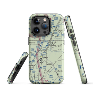 Peterson Airport (1MS2) VFR Sectional  Tough iPhone Case