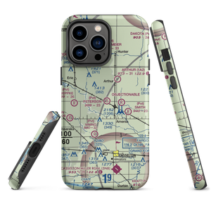 Peterson Airport (ND73) VFR Sectional  Tough iPhone Case