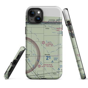 Peterson Airstrip (4NA3) VFR Sectional  Tough iPhone Case