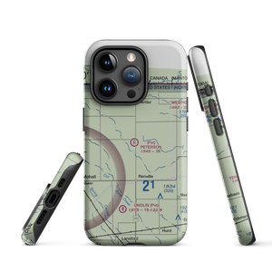 Peterson Airstrip (4NA3) VFR Sectional  Tough iPhone Case