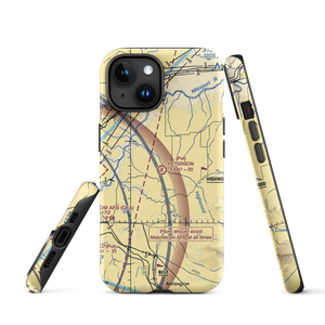 Peterson Ranch Airport (MT77) VFR Sectional  Tough iPhone Case