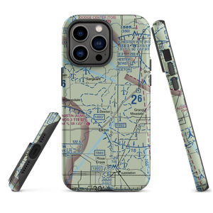 Petes Airport (7MY9) VFR Sectional  Tough iPhone Case