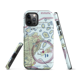 Petit Cache Airport (WS19) VFR Sectional  Tough iPhone Case