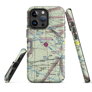 Petit Jean Park Airport (MPJ) VFR Sectional  Tough iPhone Case