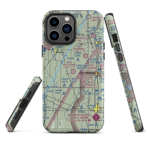 Pettijohn Acres Landing (84OK) VFR Sectional  Tough iPhone Case