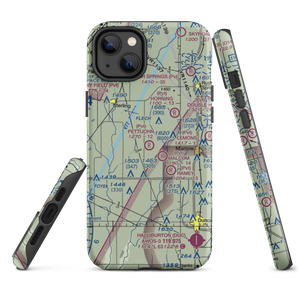 Pettijohn Acres Landing (84OK) VFR Sectional  Tough iPhone Case