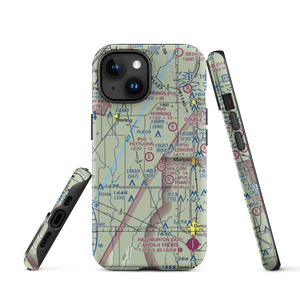 Pettijohn Acres Landing (84OK) VFR Sectional  Tough iPhone Case