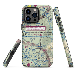 Petty Farms Airport (2GE7) VFR Sectional  Tough iPhone Case