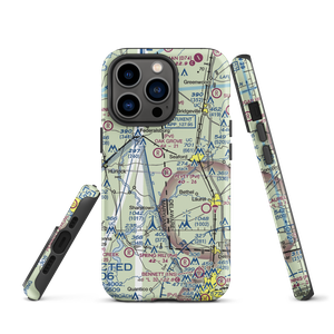 Pevey Airport (DE15) VFR Sectional  Tough iPhone Case