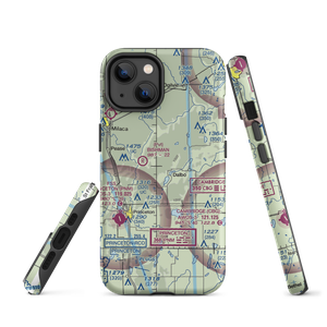 Pfau Airstrip (MN68) VFR Sectional  Tough iPhone Case