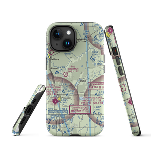 Pfau Airstrip (MN68) VFR Sectional  Tough iPhone Case