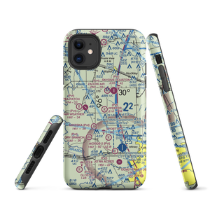 Pfeffer & Son Farms Airport (4XS0) VFR Sectional  Tough iPhone Case