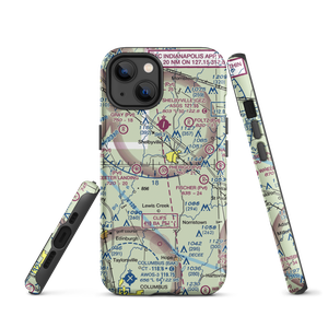 Pherigo Airport (IN49) VFR Sectional  Tough iPhone Case