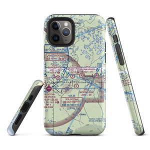 Phil's Airport (04AA) VFR Sectional  Tough iPhone Case