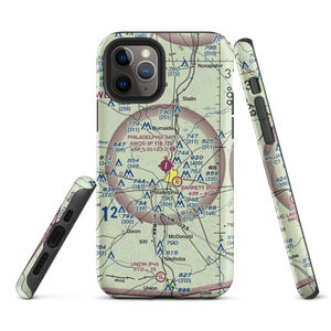 Philadelphia Municipal Airport (MPE) VFR Sectional  Tough iPhone Case