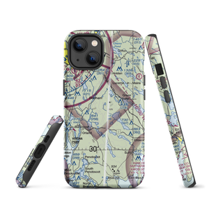 Philbrick Mountain Airport (72ME) VFR Sectional  Tough iPhone Case