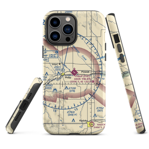Philip Airport (PHP) VFR Sectional  Tough iPhone Case