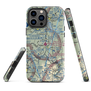 Philippi Barbour County Regional Airport (79D) VFR Sectional  Tough iPhone Case