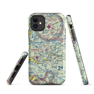 Phillip R Bunn Airport (51NC) VFR Sectional  Tough iPhone Case