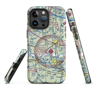 Phillips Corporation Airport (46TX) VFR Sectional  Tough iPhone Case