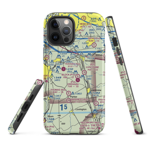 Phillips Farm Airport (TA01) VFR Sectional  Tough iPhone Case