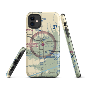 Phillipsburg Municipal Airport (PHG) VFR Sectional  Tough iPhone Case