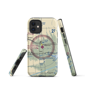 Phillipsburg Municipal Airport (PHG) VFR Sectional  Tough iPhone Case