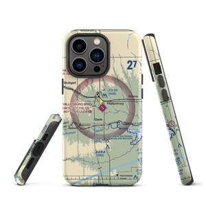 Phillipsburg Municipal Airport (PHG) VFR Sectional  Tough iPhone Case