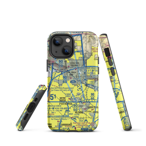 Phoenix Deer Valley Airport (DVT) VFR Sectional  Tough iPhone Case