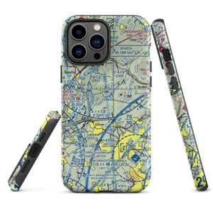 Picatinny Army Heliport (N33) VFR Sectional  Tough iPhone Case